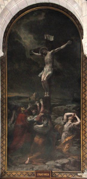 «La Crucifixion» de Jean-Louis Machard (1839-1900)
