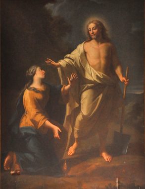 Tableau «Noli me tangere» dans une chapelle latérale (copie)