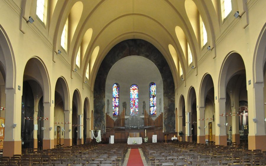Vue d'ensemble de l'église Saint-Gabriel Vue d'ensemble de l'église Saint-Gabriel