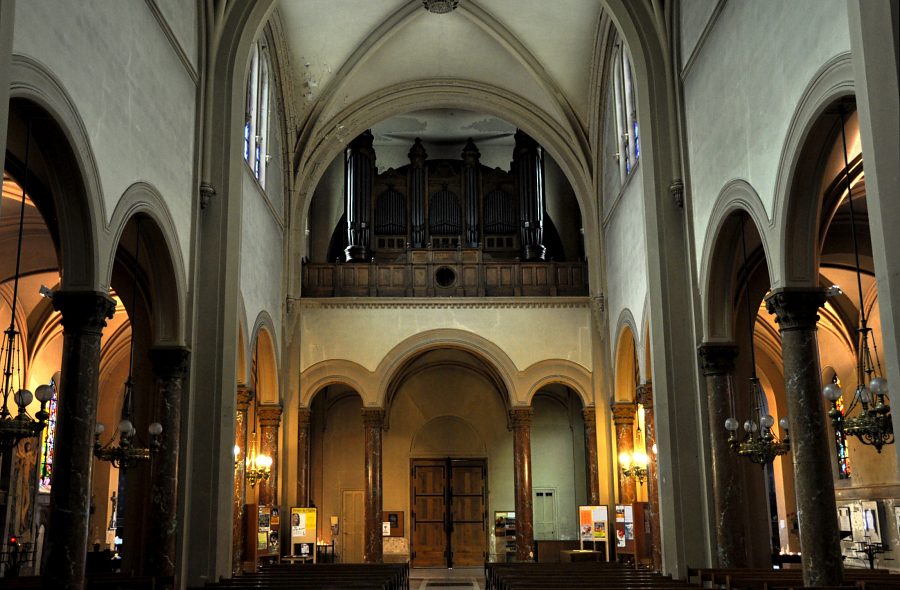 La nef vue depuis le chœur