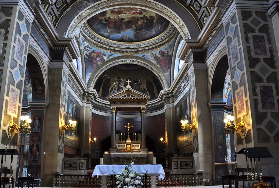 Le chœur de Notre-Dame-de-Lorette