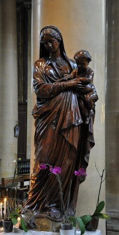 Statue de la Vierge à l'Enfant