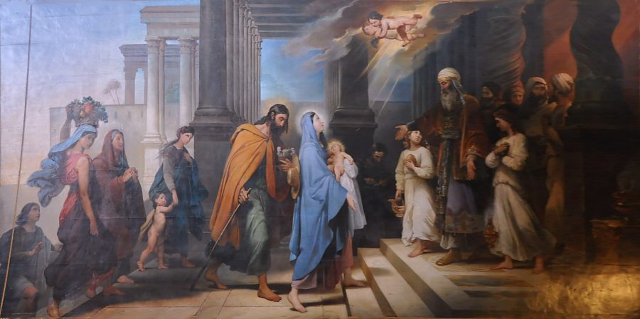 «La Présentation de Jésus au  temple» par Heim