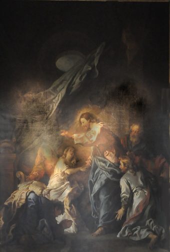 «Jésus ressuscitant la fille de Jaïre», vers 1680