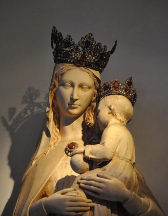 La Vierge  l'Enfant, partiel