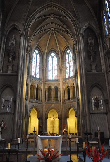 Le chœur et l'abside