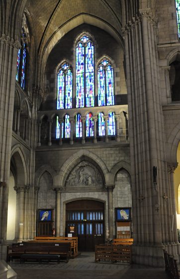 Le transept droit