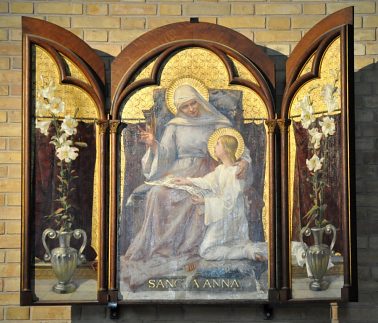 Triptyque de l'Éducation de la Vierge