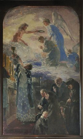 «La Messe du Soldat» de Lucien Simon (1861–1945)