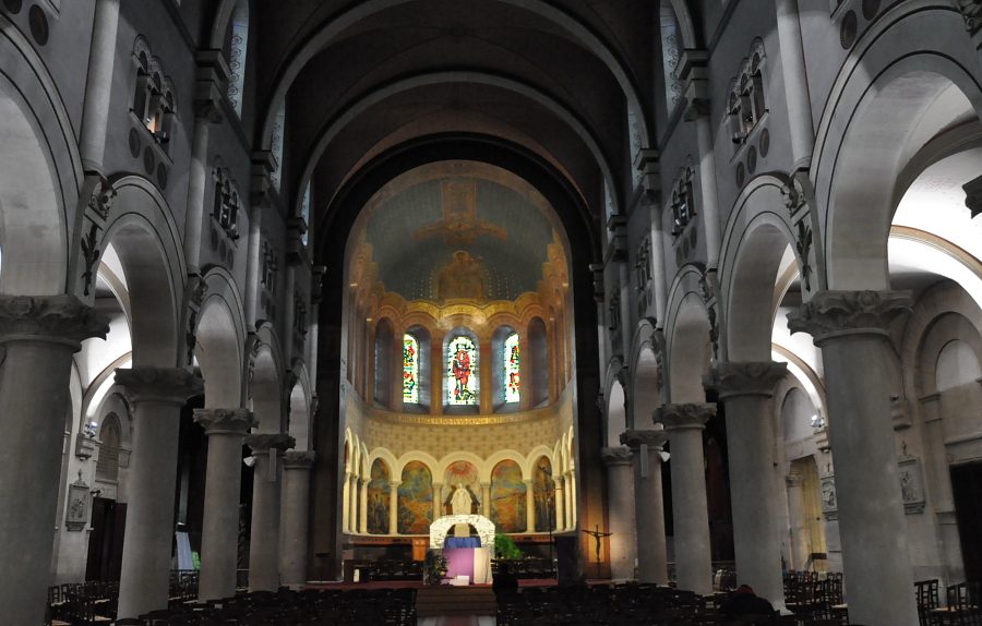 Vue d'ensemble de l'église