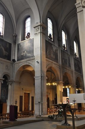 La croisée du transept et le chœur