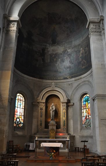 Chapelle axiale de la Vierge