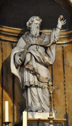 Statue de saint Augustin