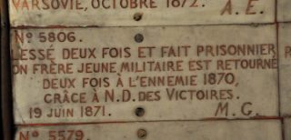 Ex-voto fran&ccedil;ais