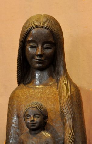 La Vierge et l'Enfant Jésus d'Yves Le Pape