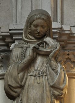 Statue de sainte Geneviève