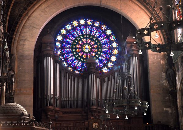 L'orgue de tribune et sa rose