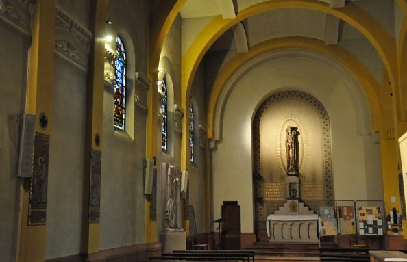 Vue d'ensemble de la chapelle de la Vierge