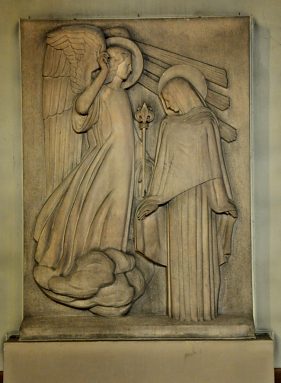 Bas-relief «L'Annonciation»