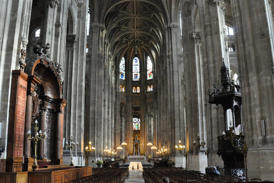 La nef de Saint-Eustache