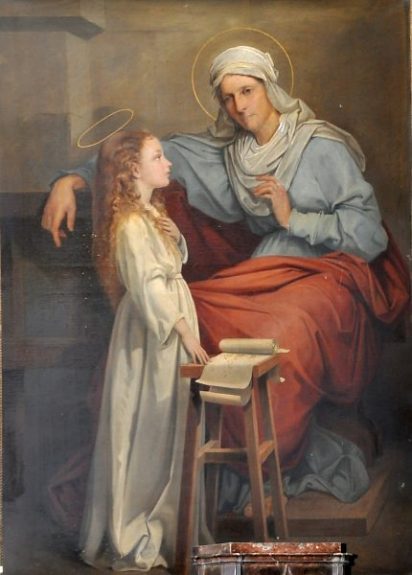 Marie et sa mère, Anne