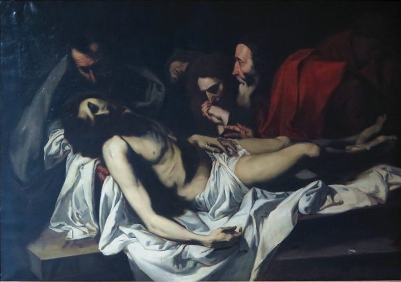 «La Déposition de croix» par Charles de Ribera (1591-1652), Copie 