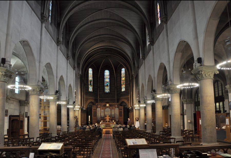La nef de Saint-Georges-de-la-Villette