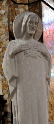 Statue du Sacr Cœur (partiel)