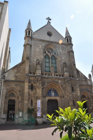 La façade qui donne sur une cour