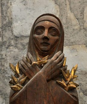 Statue de saint Rita