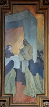 «Sainte Thérèse recevant l'extrême–onction» par Paul Buffet (1864–1941)