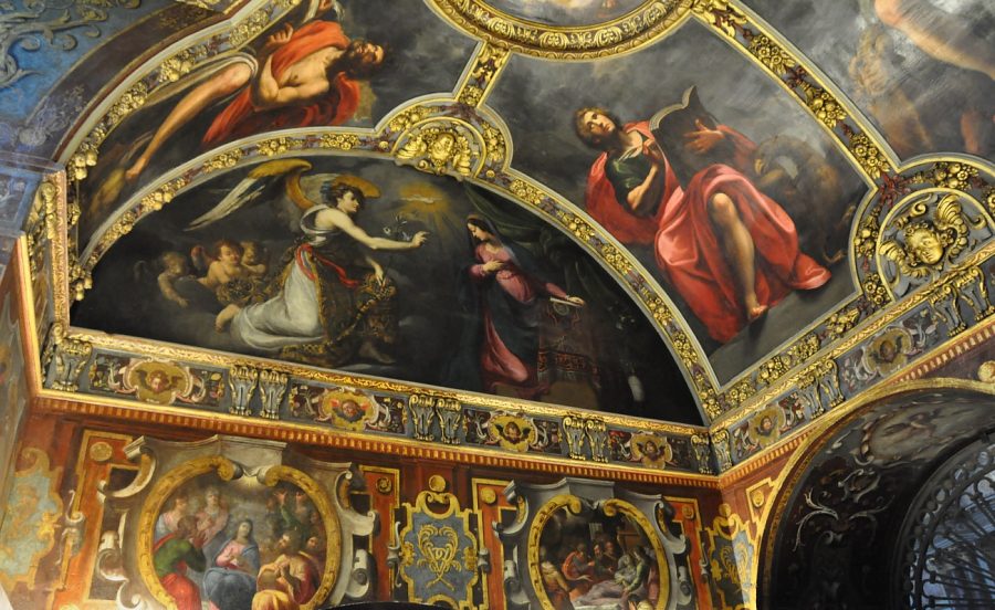 Les peintures murales de la chapelle Sainte-Anne, 1ère moitié  du XVIIe siècle