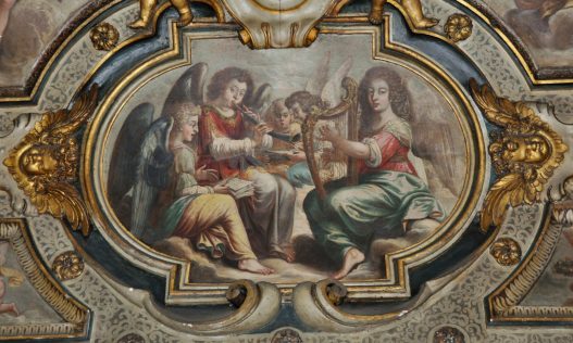 Anges musiciens et ange souffleur par Claude Deruet (vers 1588–1660)
