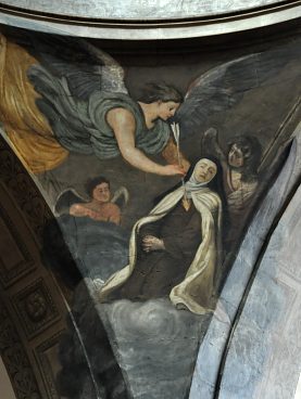 «Sainte Thérèse touchée par l'amour divin»