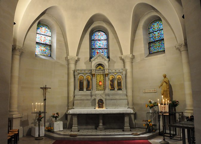 Chapelle axiale dite «de la Vierge»