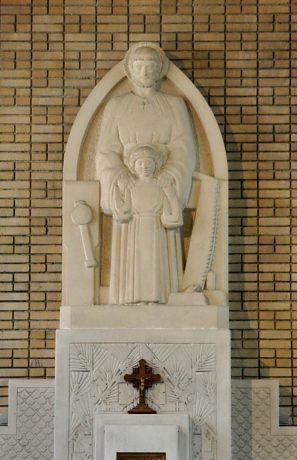 Statue de saint Joseph par Bouchard