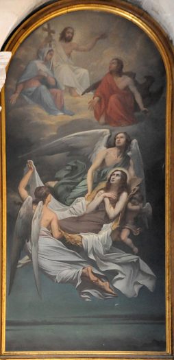 «Sainte Marie–Madeleine enlevée au ciel», 1862