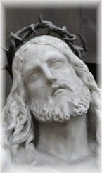 Le Christ en croix dans l'élévation gauche, détail