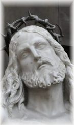 Le Christ en croix dans l'élévation gauche, détail Le Christ en croix dans l'élévation gauche, détail