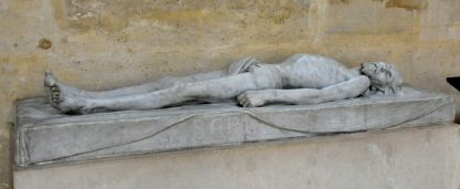 Christ au tombeau dans le bascôté Christ au tombeau dans le bascôté