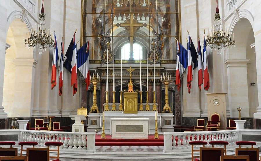 Vue d'ensemble du chur de l'église Saint-Louis-des-Invalides Vue d'ensemble du chur de l'église Saint-Louis-des-Invalides