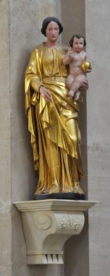 Statue de Vierge à l'Enfant Statue de Vierge à l'Enfant
