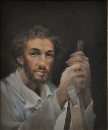 Tableau moderne représentant saint Joseph