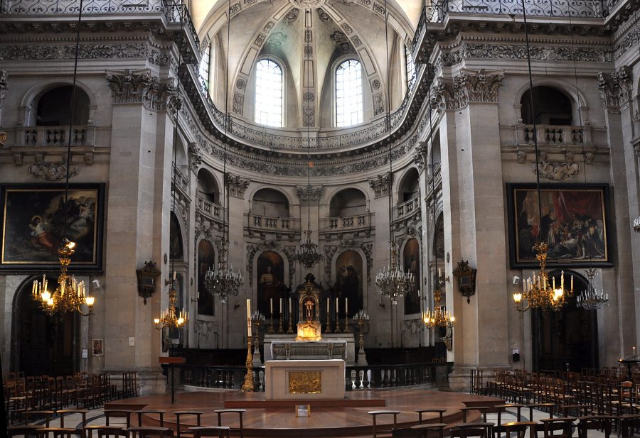 Le choeur de Saint-Paul-Saint-Louis vu de face