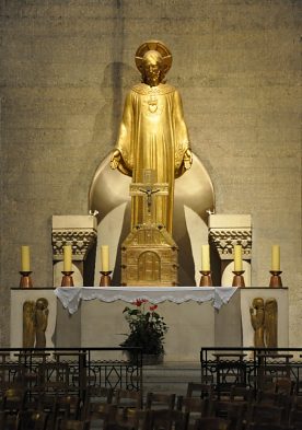 Transept droit : l'autel du Sacré-Cœur