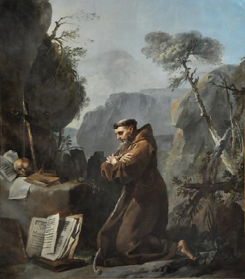 «Saint François d'Assise en prière»