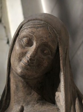 Le visage affectueux de sainte Anne