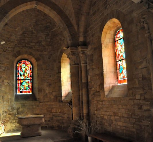 Chapelle absidiale des Fonts baptismaux