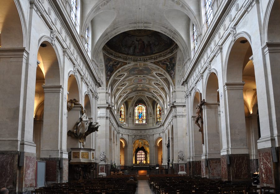 Vue d'ensemble de Saint-Roch