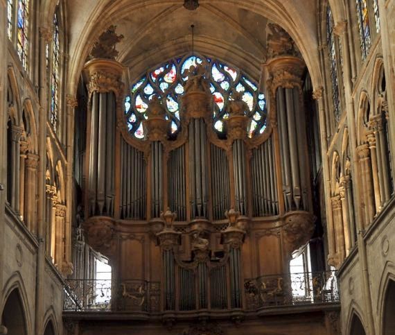 Eglise Saint-Séverin à Paris, l'orgue de tribune